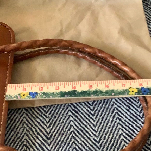 Patricia Nash Paris Tooled Leather Small Satchel with Dust Bag - Picture 8 of 9